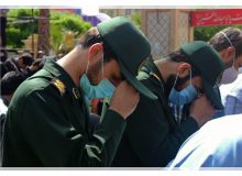 مراسم تشیع سردار سید محمد حسین زاده حجازی