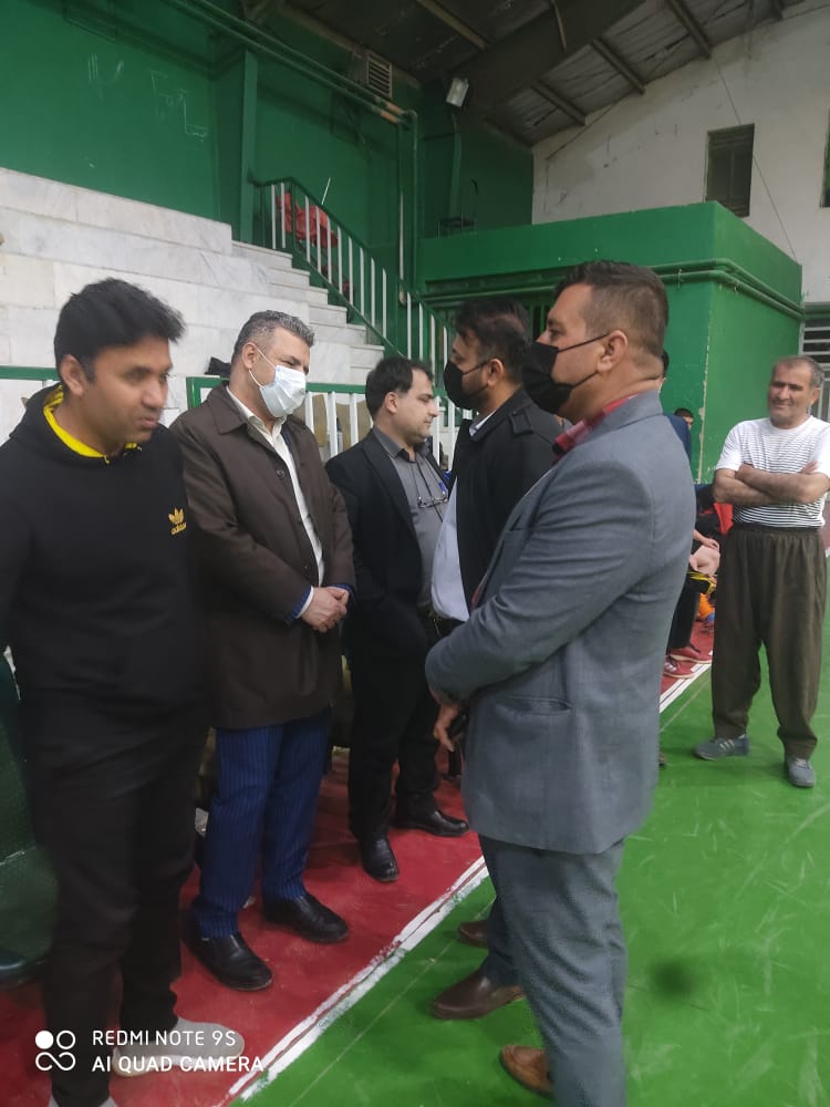 دیدار مسئولین استانی ازتمرین فوتسال خادمیاران گلستان شهدای استان کهگیلویه و بویراحمد