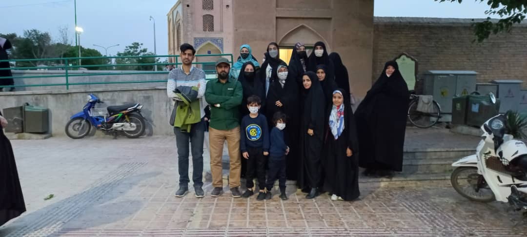 بازدید خادمیاران گلستان شهدای اصفهان از مجموعه تخت فولاد