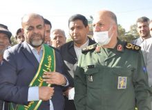 مهندس قاسمی،وزیر راه و شهرسازی، به جمع خادمیاران گلستان شهدای اصفهان پیوست
