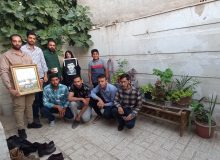 دیدار خادمیاران گلستان شهدا اصفهان با خانواده شهیدان داوود ، حسن ، محمد احمدی
