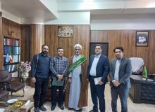 مدیرکل دادگستری استان اصفهان حجه السلام والمسلمین جعفری به جمع خادمیاران گلستان شهدا پیوست