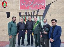 ?? سردار پاسدار رستگار پناه ششمین فرمانده قرارگاه حمزه سید الشهدا به جمع خادمیاران گلستان شهدا اصفهان پیوست.(۱۴۰۲/۶/۲)