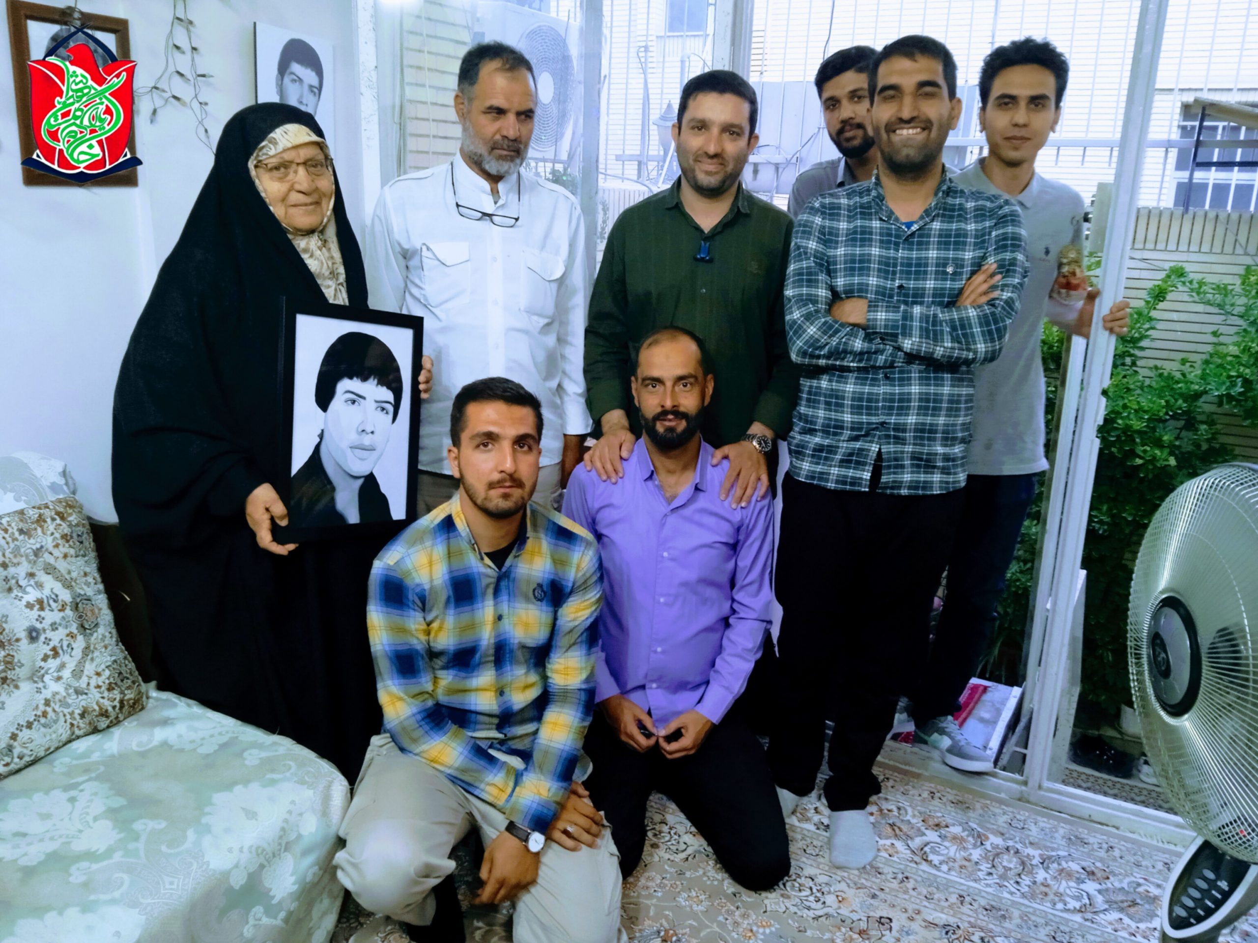 دیدار آسمانی ها منزل  شهید حسن حجاریان با حضور فرمانده مدافع حرم جناب آقای عبدالمحمود محمودی به همراه جمعی از خادمیاران گلستان شهدای اصفهان (۱۴۰۲/۳/۳۱)