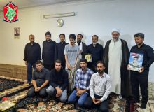 دیدار آسمانی ها منزل شهید مدافع حرم سید اسدالله کمالی ( تیپ فاطمیون )  به همراه جمعی از خادمیاران گلستان شهدای اصفهان(۱۴۰۲/۵/۱۸)