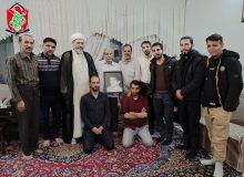 دیدار آسمانی ها منزل شهید دفاع مقدس سعید فروزنده به همراه جمعی از خادمیاران گلستان شهدای اصفهان( ۱۴۰۲/۸/۱۵)