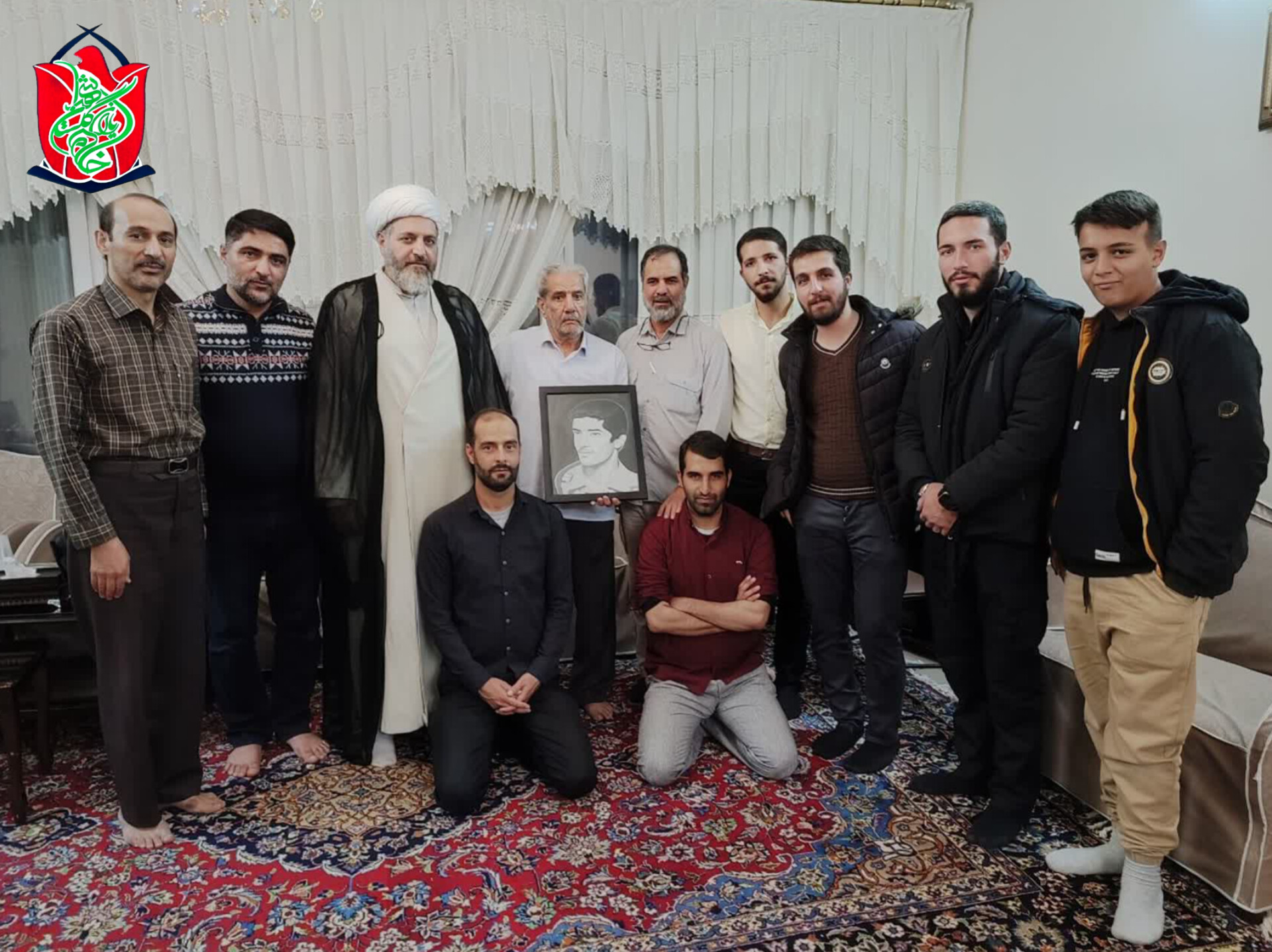 دیدار آسمانی ها منزل شهید دفاع مقدس سعید فروزنده به همراه جمعی از خادمیاران گلستان شهدای اصفهان( ۱۴۰۲/۸/۱۵)