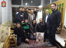 دیدار آسمانی ها منزل شهید دفاع مقدس محسن علی عمو  به همراه جمعی از خادمیاران گلستان شهدای اصفهان( ۱۴۰۲/۹/۶)