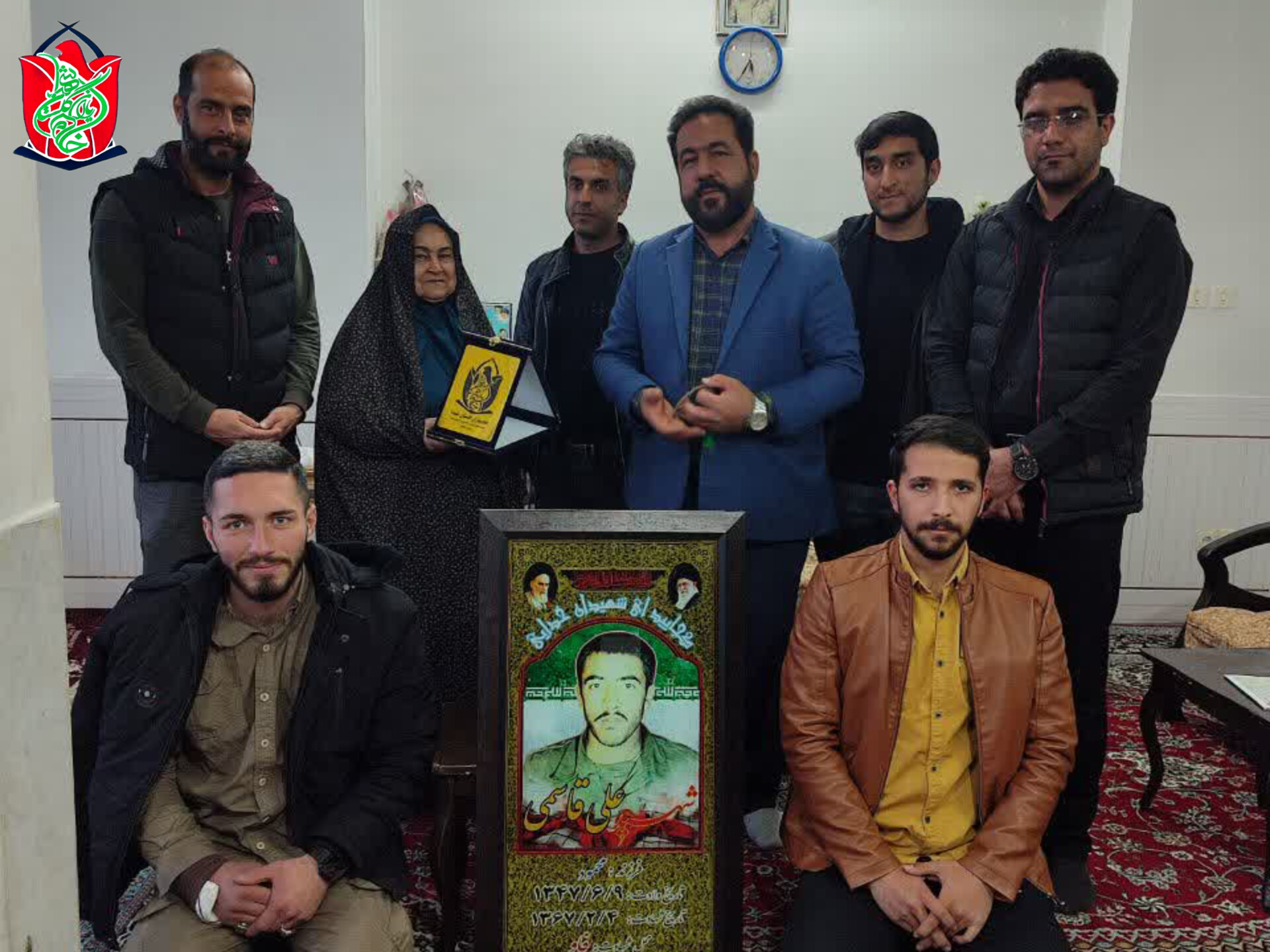 دیدار آسمانی ها منزل شهید دفاع مقدس علی قاسمی به همراه جمعی از خادمیاران گلستان شهدای اصفهان (۱۴۰۲/۱۱/۱۷)