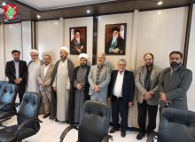 دیدار نوروزی مدیر وقائم‌مقام خادمیاران گلستان شهدای کشور با نماینده ولی فقیه در سپاه صاحب الزمان(عج) استان اصفهان(حجه الاسلام والمسلمین صادقی)
