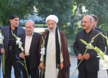 غبار روبی گلزار شهدای گمنام شهرستان کوهدشت