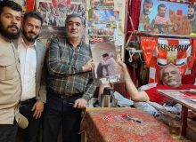 حضور مدیر خادمیاران استان خوزستان به همراه خانواده جمعی از شهدای مدافع حرم در آسایشگاه مجروحان ثارالله