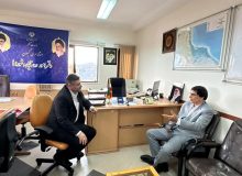 دیدار مدیر خادمیاران شهدای استان گیلان با مدیرکل دفتر روستایی و شوراهای استانداری گیلان