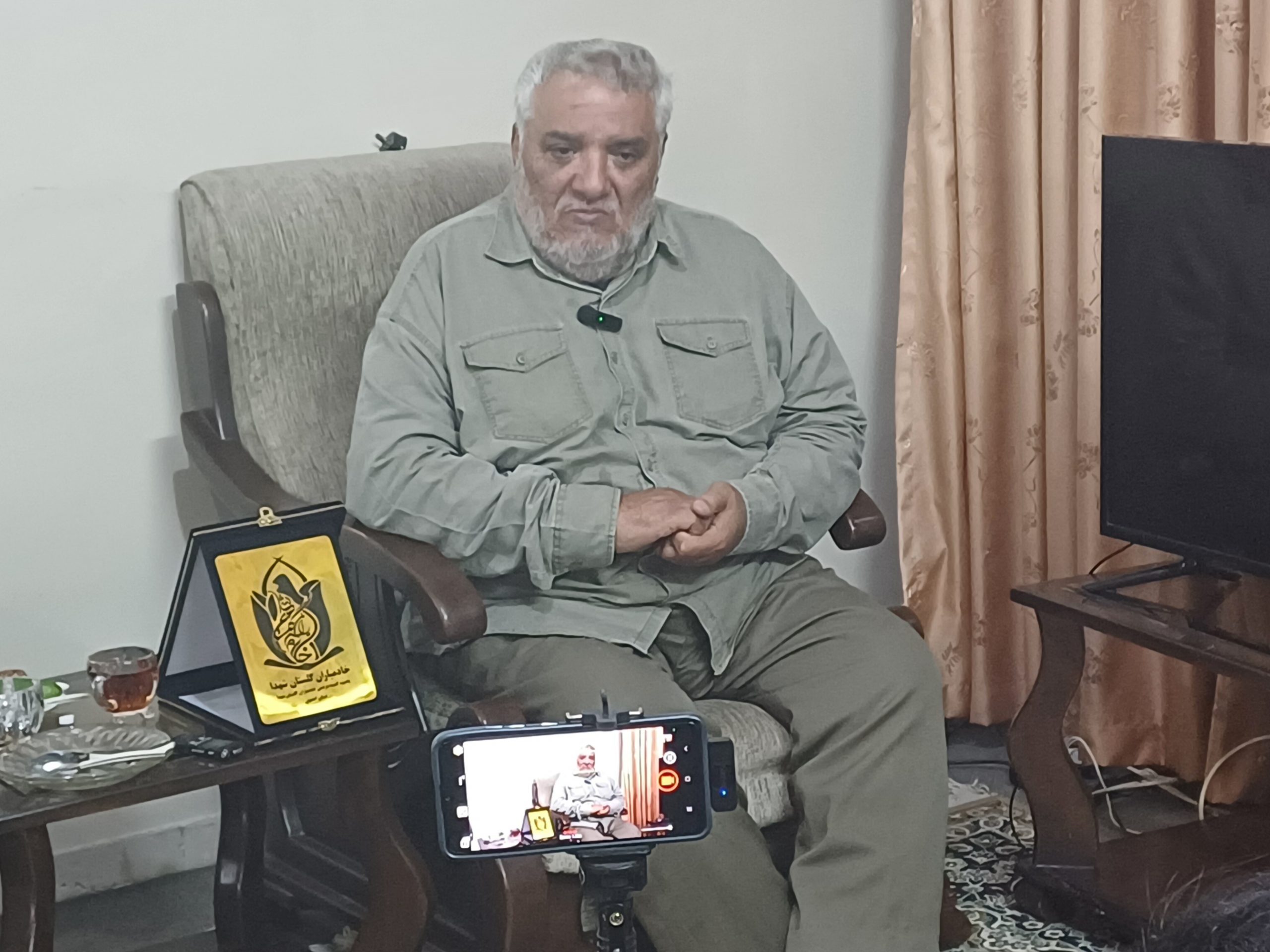 مصاحبه با سردار جانباز حاج اکبر پاکزاد مشاور فرمانده سپاه صاحب الزمان (عج)