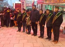 فعالیت خادمیاران گلستان شهدا در استان قم به مناسبت شب شهادت حضرت زهرا (سلام‌الله‌علیها)