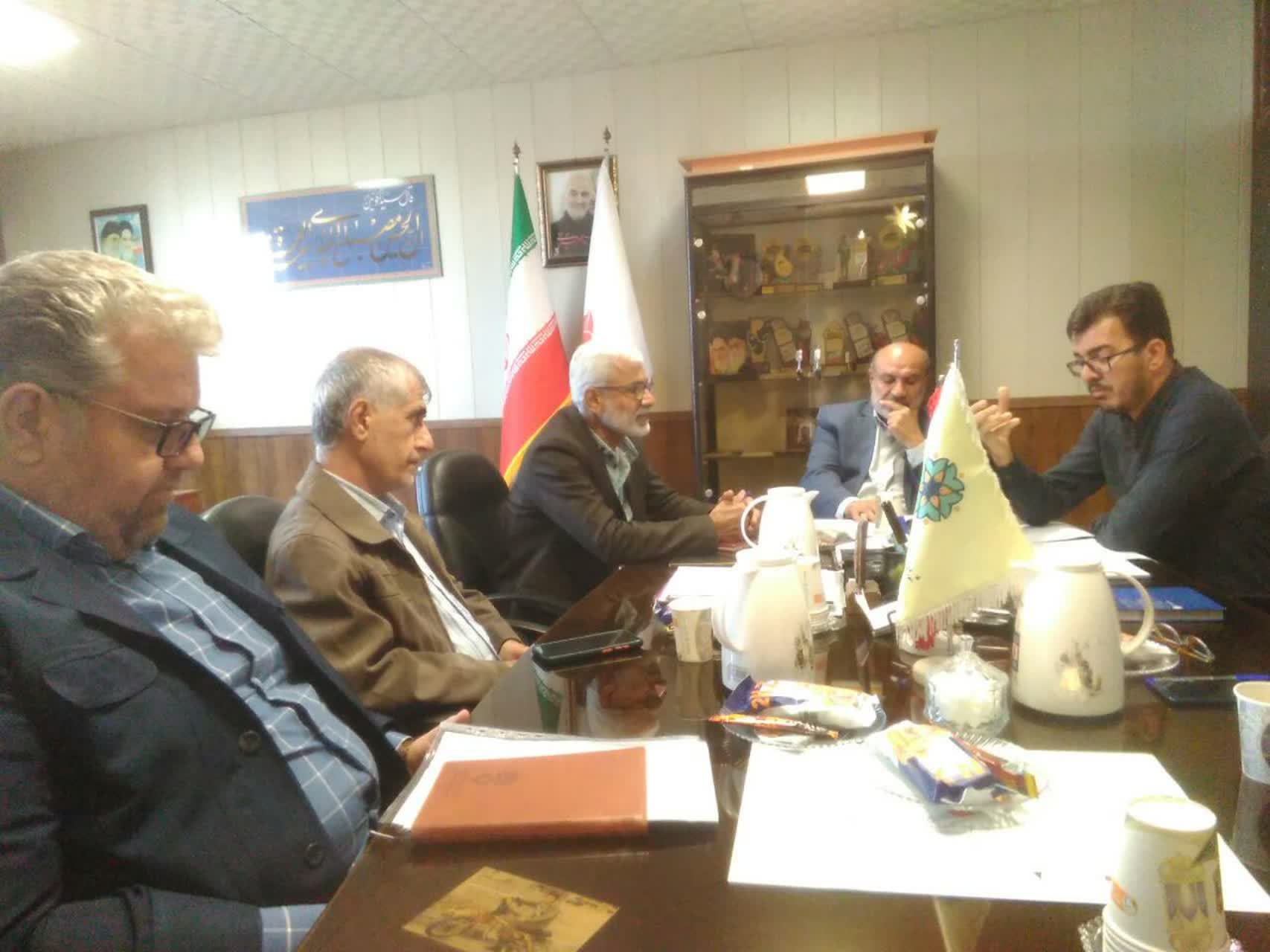 جلسه خادمیاران در اداره کل بنیاد شهید و امور ایثار گران استان بوشهر