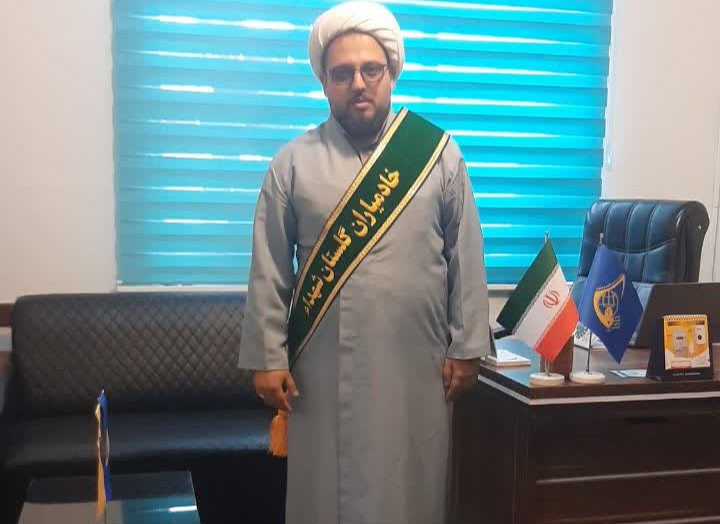 حجت الاسلام سیاهکالی مرادی مسئول اتحادیه انجمن های اسلامی دانش آموزان استان قزوین به جمع خادمیاران شهدا پیوست.