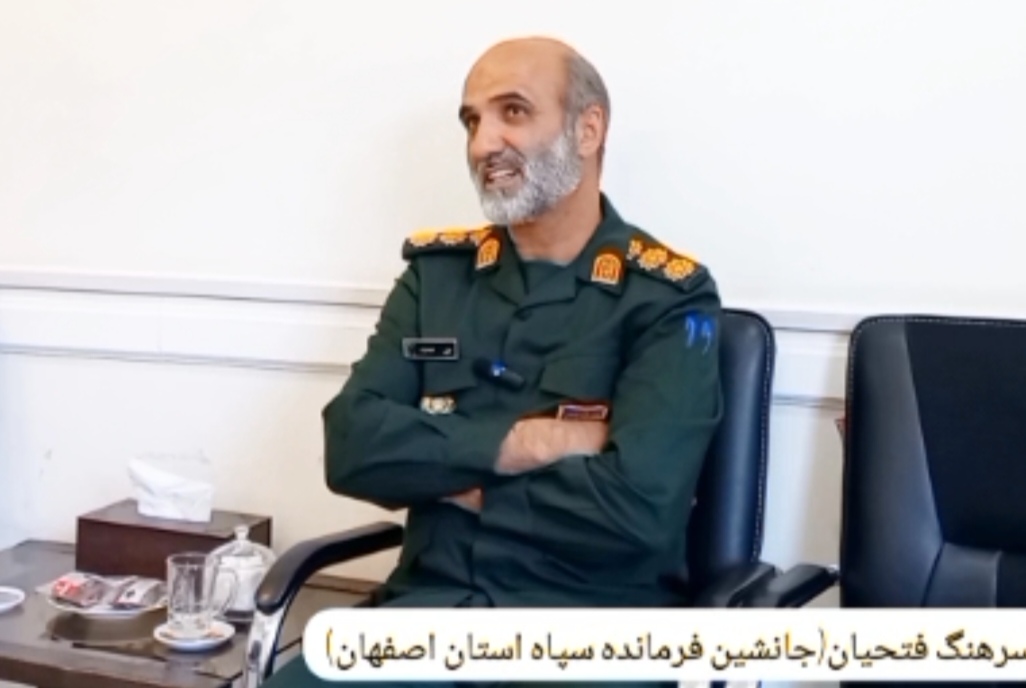 جانشین فرمانده سپاه استان اصفهان سرهنگ فتحیان در دیدار هیات مدیره خادمیاران شهدای کشور می گوید…