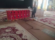 آماده سازی جایگاه یلدایی شهدایی یاسوج کهکیلویه و بویراحمد