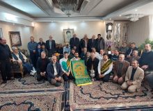 دیدار با خانواده شهید محبعلی قلعه نوعی توسط خادمیاران استان قدس رضوی و خادمیاران گلستان شهدا شعبه اراک.