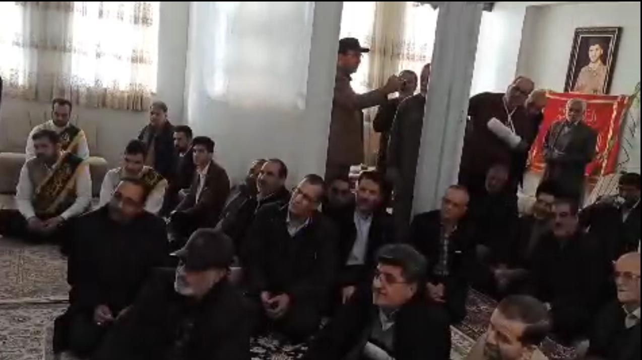 دیدار پیشکسوتان دفاع مقدس با والدین شهید گرانقدر نصرالله راستگردانی