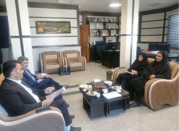 برگزاری جلسه مدیر خادمیاران شهدای استان خراسان شمالی با مدیر کل محترم بنیاد شهید و امور ایثارگران استان