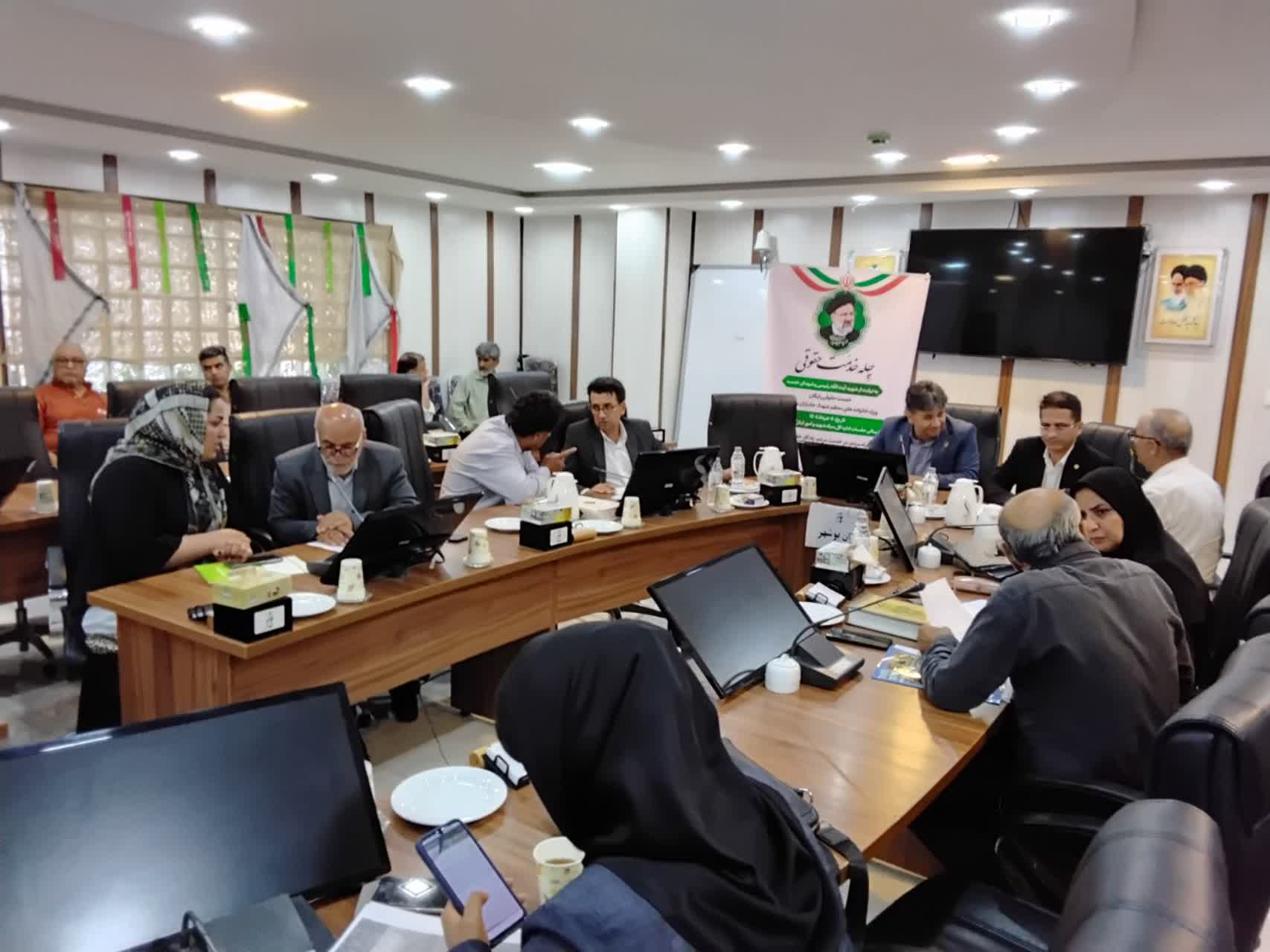 برگزاری چله خدمت حقوقی در اداره کل بنیاد شهید بوشهر