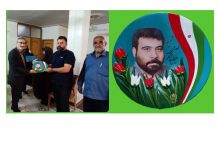 دیدار با همسر معزز و فرزند مکرم جانباز شهید والامقام مهدی عباسیان