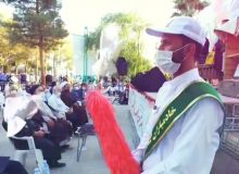 کلیپ رونمایی از طرح خادمیاران گلستان شهدا در سال ۱۳۹۹ در سالروز تولد امام رضا(ع)