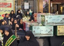 تشییع باشکوه پیکر شهدای گمنام در سنندج با حضور مردم و مسئولان