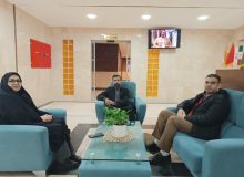 دیدار مدیر و قائم مقام خادمیاران شهدا با مشاور ایثارگران بانک دی کشور