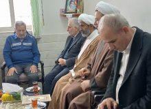 دیدار معاون قوه قضاییه و رئیس زندان های کشور با پدر شهید والامقام مهدی رحیمی