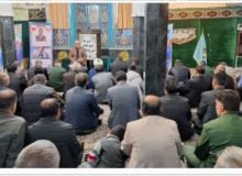 برگزاری مراسم اربعین شهیدان گران‌قدر و والامقام شهدای امنیت