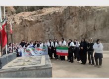 غبارروبی مزار شهدای گمنام و تجدید میثاق با آرمان‌های انقلاب اسلامی در شهرستان سرپل‌ذهاب