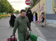 استقبال از خانواده معظم شهدای جنگ رمضان از استان تهران توسط خادمیاران شهدای استان خراسان رضوی
