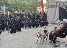 گزارش تصویری مراسم تاسوعای حسینی در گلزار شهدای اصفهان
