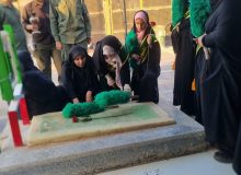 پیمان گلزارها (گلزار شهدای درب سید، شهرستان خمینی شهر-۲۵ تیرماه ۱۴۰۵)