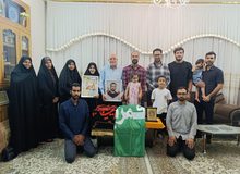 دیدار آسمانی ها (اصفهان ٣شهریور ١۴٠۵- منزل شهیداحمدرضا جهانبخش)