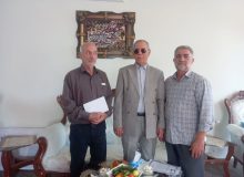 انتصاب جناب آقای آقاوردی هدایتی به مدیریت خادمیاران گلستان شهدای شهرستان نیر