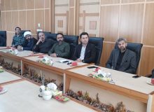 جلسه‌ی تعامل و همکاری خادمیاران شهدای کشور و دانشگاه‌آزاد جامع بین‌المللی نجف‌آباد