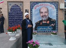 مراسم گرامیداشت یاد و خاطره۵۰۰شهید رهنان و رونمایی از یادمان سرلشکر پاسدار شهید محمدرضا زاهدی پنج شنبه۱۴۰۵/۰۶/۱۲