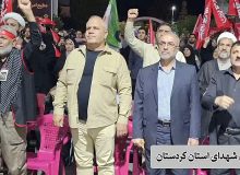 خدمت رسانی و میدان داری مدیر خادمیاران شهدای استان کردستان