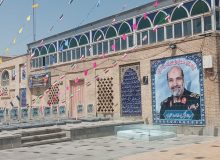 رونمایی از یادمان سردار سرلشکر پاسدار شهید محمدرضا زاهدی در گلزار شهدای رهنان