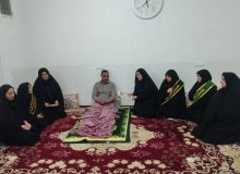 جانباز سرافراز جنگ رمضان به جمع خادمیاران شهدای استان لرستان پیوست