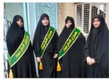 حضور خادمان شهدا در تجمعات شبانه مردمی شهرستان کوهدشت لرستان