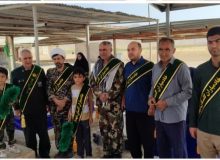 🇮🇷🌹غبارروبی مزار شهدای شهرستان رومشکان در هفته دفاع مقدس🌹🇮🇷