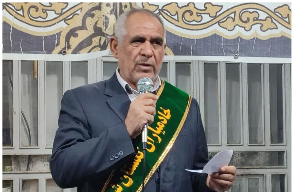 برگزاری مراسم دعای توسل خادمیاران شهدای رومشکان با یاد شهدای دفاع مقدس