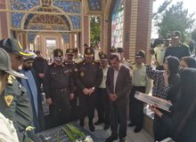 برگزاری مراسم غبارروبی و عطرافشانی گلزار شهدای چهارمحال و بختیاری