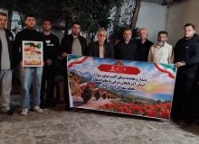 دیدار و تجلیل از خانواده معظم شهید مدافع امنیت «محمد پورابراهیم» در رشت