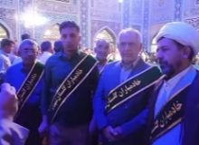 اردوی زیارتی خادمیاران شهدای شهرستان رومشکان به مشهد مقدس